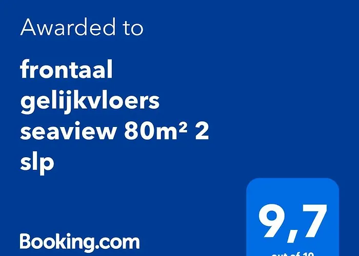 Frontaal Gelijkvloers Seaview 80M² 2 Slp